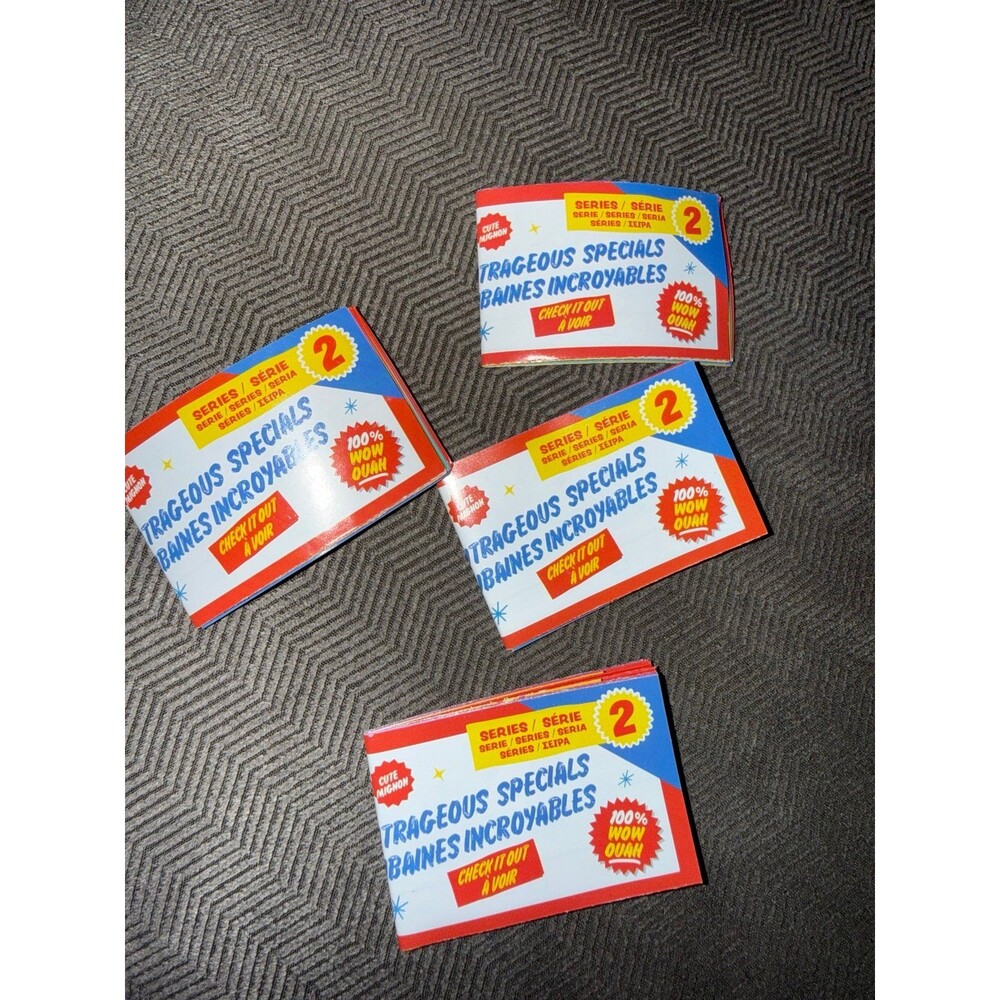 4 booklets real brands series 2 mini verse